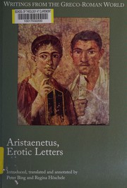 Cover of: Erotic letters by Aristaenetus