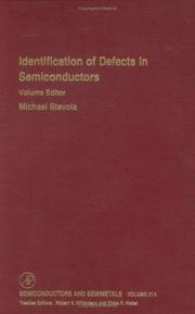 Identification of defects in semiconductors