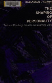 Cover of: The shaping of personality