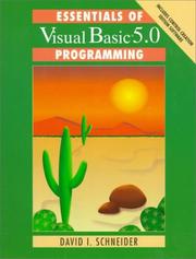 Essentials of Visual Basic 5.0 programming