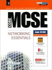 Cover of: Core MCSE: networking essentials