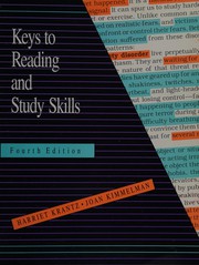 Cover of: Keys to reading and study skills