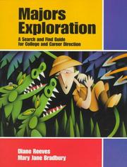 Cover of: Majors exploration: a search and find guide for college and career direction