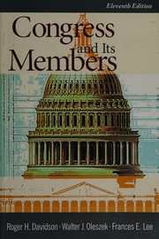 Cover of: Congress and its members