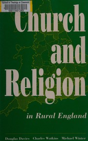 Cover of: Church and religion in rural England