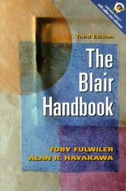 Cover of: The Blair Handbook (3rd Edition)
