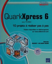 QuarkXpress 6 by Nathalie Massey-de Saint-Denis