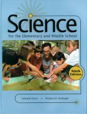Cover of: Science for the elementary and middle school