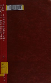 Cover of: Der Verfassungsentwurf des Hesekiel in seiner religionsgeschichtlichen Bedeutung: Habilitationsvorlesung von lic. Alfred Bertholet, 1896