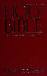 Cover of: Holy Bible, New Testament by 