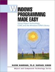 Windows programming made easy by Glenn Maughan, Raphael Simon
