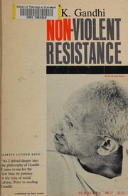Cover of: Non-Violent Resistance (Satyagraha) by Mohandas Karamchand Gandhi
