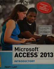 Cover of: Microsoft access 2013: introductory