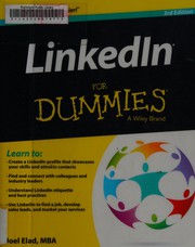 Cover of: LinkedIn for dummies by Joel Elad