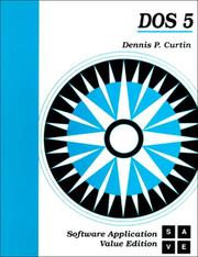 Cover of: DOS 5 by Dennis P. Curtin
