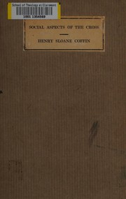 Cover of: Social aspects of the cross