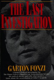Cover of: The last investigation.