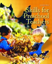 Cover of: Skills for Preschool Teachers, Seventh Edition