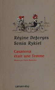 Cover of: Casanova était une femme