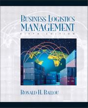 Cover of: Business Logistics: Supply Chain Management
