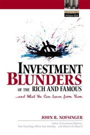 Investment blunders of the rich and famous-- and what you can learn from them