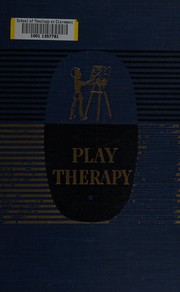 Cover of: Play therapy by Virginia Mae Axline