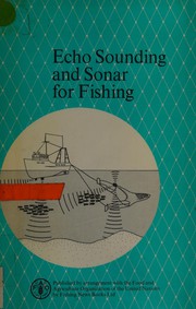 Cover of: Echo Sounding and Sonar for Fishing by Unipub