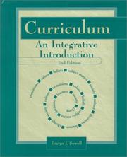 Cover of: Curriculum: an integrative introduction