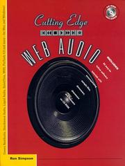 Cover of: Cutting edge web audio