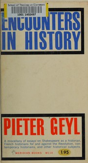 Cover of: Encounters in history. --
