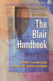 Cover of: The Blair handbook by Toby Fulwiler