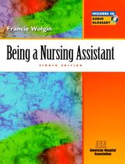 Cover of: Being a Nursing Assistant (8th Edition)