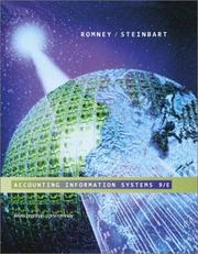 Cover of: Accounting information systems by Marshall B. Romney