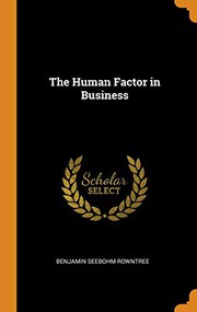 Cover of: The Human Factor in Business