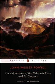 Report on the exploration of the Colorado River of the West and its tributaries by John Wesley Powell