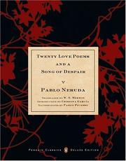 Cover of: Twenty Love Poems and a Song of Despair by Pablo Neruda