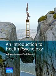 Cover of: An Introduction to Health Psychology