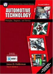 Cover of: Automotive technology: principles, diagnosis, and service