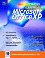 Cover of: Essentials: Microsoft Office XP, Color Edition