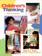 Cover of: Children's Thinking (4th Edition) by Robert S. Siegler, Martha W. Alibali