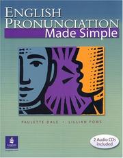 Cover of: English pronunciation made simple by Paulette Dale