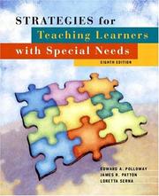 Strategies for teaching learners with special needs by Edward A. Polloway