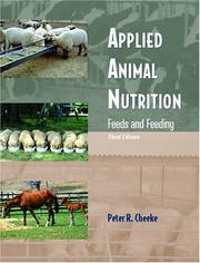 Applied Animal Nutrition by Peter R. Cheeke