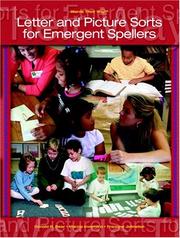 Cover of: Words Their Way: Letter and Picture Sorts for Emergent Spellers