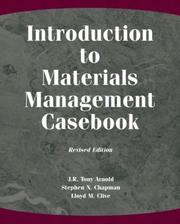 Cover of: Introduction to Materials Management Casebook, Revised Edition (2nd Edition)