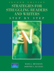 Cover of: Strategies for Struggling Readers and  Writers (2nd Edition)