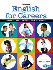 English for Careers by Leila R. Smith, Margaret Taylor