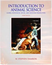 Introduction to Animal Science by W. Stephen Damron