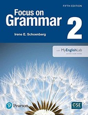 Cover of: Value Pack: Focus on Grammar 2  and NorthStar Listening and Speaking 2