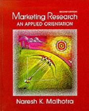 Marketing research : an applied orientation